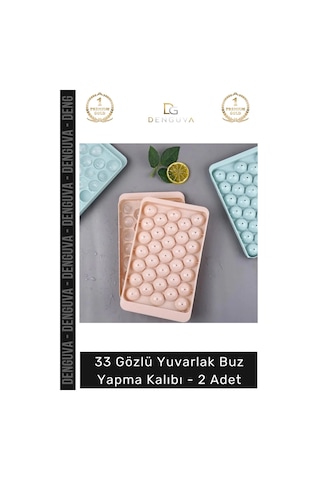 Buzkalıbı Modern Estetik Mutfak Kapaklı Pratik Buz Küresi Aparatı Yuvarlak Buz Yapma Kalıbı 33 Gözl Çok Renkli 47818806