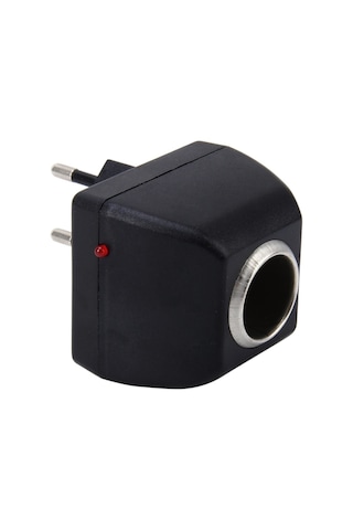 Sones Araç Güç Çeviricileri 90-240v Ac'den 12v Dc'ye Araç Çakmak Soket Adaptörü Dönüştürücü İle Araç Amplifikatörü Güç Çıkışı: Dc 12v 600ma