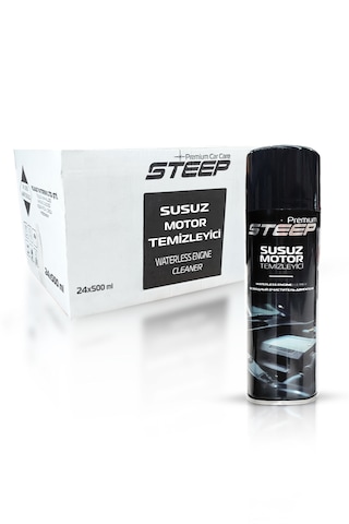 Steep Susuz Motor Temizleyici & Parlatıcı Sprey 24 Adet 500 Ml
