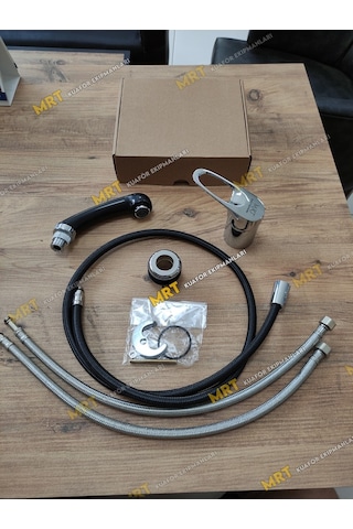 Mrt Kuaför Ekipmanları Çiftli Berber Bataryası Siyah