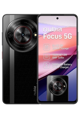 Zte Nubıa Focus 5G  6 GB 256 GB Siyah (Teşhir)