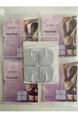 Sezince Tens Pedi 5x5 5 paket Sezince Tens Pedi 5x5 5 paket
