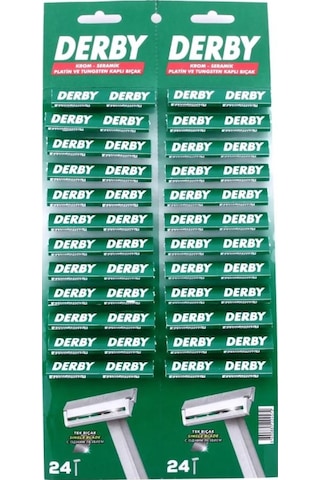 Derby Tek Bıçaklı 48'li Kartela