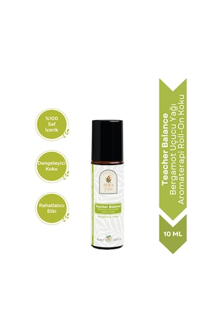 Teacher Balance Bergamot Uçucu Yağı Aromaterapi Roll-on Koku 10 Ml Dengeleyici & Rahatlatıcı Teacher Balance Bergamot Uçucu Yağı Aromaterapi Roll-on Koku 10 Ml Dengeleyici & Rahatlatıcı