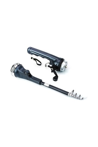 Novahub Takım Taşınabilir Teleskopik Paslanmaz Çelik Katlanır Olta 1.38m Kullanışlı Ve Dayanıklı