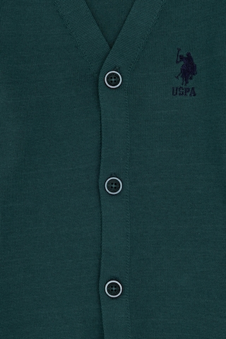 U.s. Polo Assn. Erkek Çocuk Koyu Yeşil Hırka Triko 50295571-vr079 Koyu Yeşil