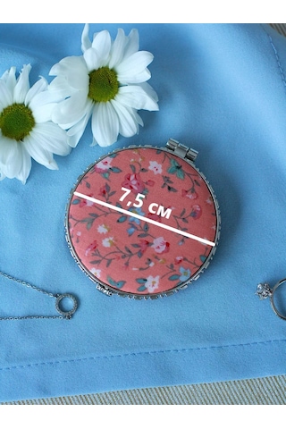 Moltobello Yuvarlak, Katlanabilir, Makyaj İçin Cep Aynası 195592587 Gri