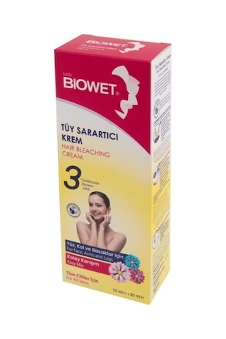 Bıowet Tüy Sarartıcı Krem 70 + 35 Ml