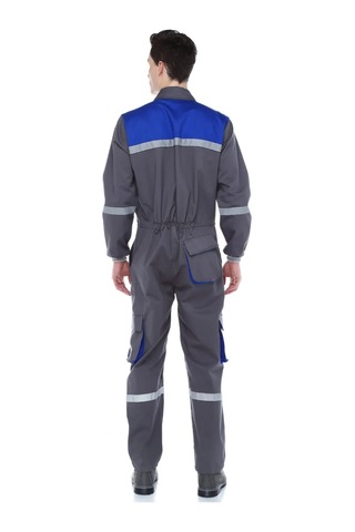 16/12 Gabardin Gri-mavi Tulum