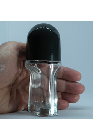 Roll-on Parfüm Şişesi 50 Ml 5 Adet Şeffaf Roll-on Boş Şişe