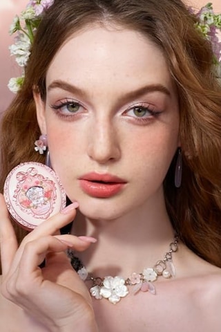Flower Knows Midsummer Fairytales Velvet Embossed Blush Allık Allıklar Blooming Days 4