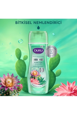 Duru Fresh Sensations Kaktüs Çiçeği Duş Jeli 6 x 450 ML