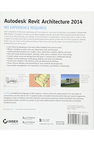Autodesk Revit Architecture 2014: No Experience Required Autodesk Official Press