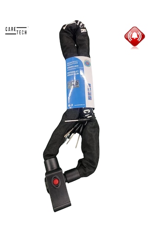 Caretech Ct-774 1m Hırsızlığa Karşı Alarmlı Zincir Kilidi