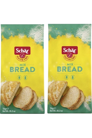 Schar Mix B Glutensiz Karışık Ekmek Unu 2 x 1 KG