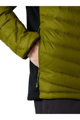 Helly Hansen Verglas Hooded Down Hybrid Insulator Jacket Erkek Mont Hha.63007.461 Yeşil Siyah