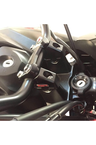 GP Kompozit Honda NC 700 X-S / NC 750 X-S 2012-2025 Uyumlu Gidon Yükseltme Siyah