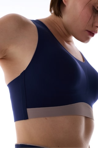 Penti Lacivert Contrast Zero Feel Spor Sütyeni