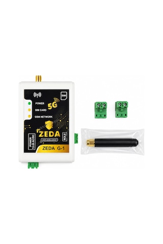 Zeda Gsm Sim Kartlı Uzaktan Kontrol Modülü Telefon İle Uzaktan Kumanda Cihazı 1no 6a Kontaklı 12v İl