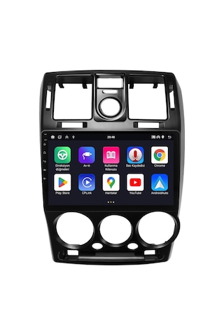 Hyundai Getz Android Multimedya Sistemi 2004-2011 4gb Ram, 64gb Hafıza, Bluetooth, Carplay & Android Auto Kamera  9"