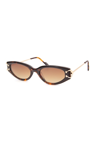 Zen Milano Eyewear Ct0589o-c03 53 Kadın Güneş Gözlüğü Kahverengi