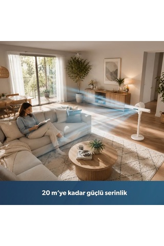 Homend Aerocool 9013h Zaman Ayarlı Çok Yönlü Vantilatör / Sessiz Soğutma Gücü