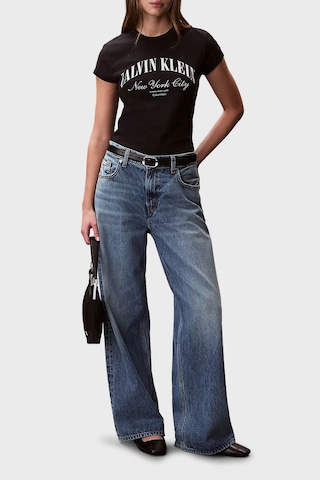 Calvin Klein Bayan T Shirt Lv047f815g Ub1 Siyah