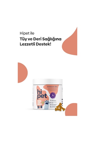 HiPet Deri ve Tüy Güçlendirici Çiğnenebilir Tablet