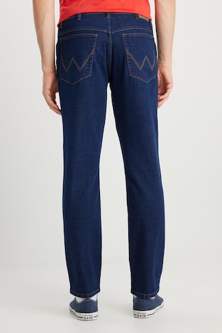 Wrangler Texas Slim Denim Pantolon Dark Indigo Çok Renkli