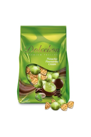 Dolcebon Antep Fıstıgı Aromalı Praline 1000 Gr. 1 Paket