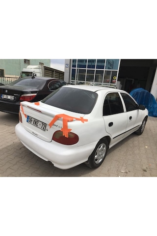 Hyundai Accent Yumurta Kasa Işıklı Spoiler - otaksan tuning