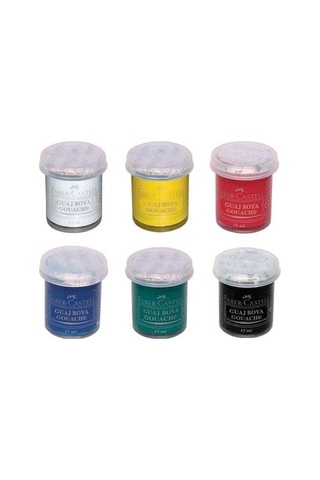 Faber-castell Guaj Boya 6 Renk - 5170160400 10'lu