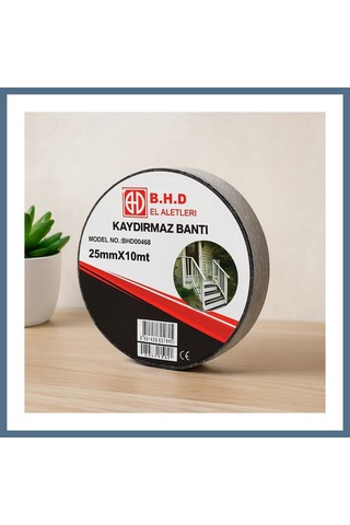 Buradabulabilirsin Kaydırmaz Bant 25 Mm X 10 M Siyah Bbz