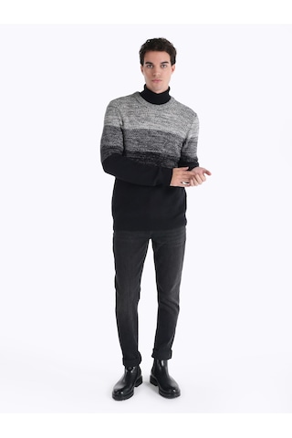 Colin's Colins Regular Fit Bisiklet Yaka Triko Lacivert Erkek Kazak Cl1066045 Lacivert