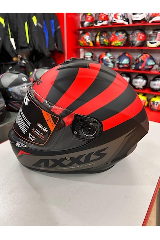 Axxıs Draken S Premıer B5 Matt Red Xxl Kırmızı