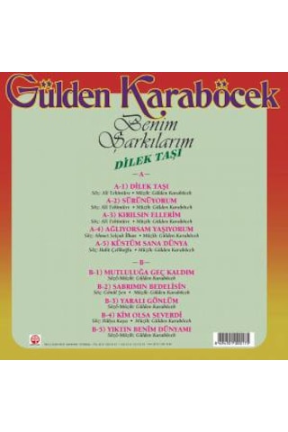 Gülden Karaböcek - Dilek Taşı + Ben Olmalıydım İkili Plak Seti