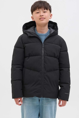 Jack & Jones Jjglobal Puffer Jacket Jn Siyah Erkek Çocuk Mont Siyah