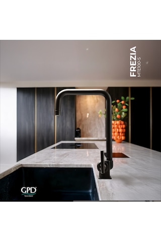 Gpd Frezia MTE100-S Eviye Bataryası Siyah