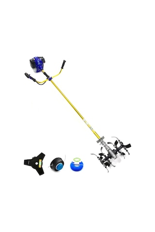 Silen 4.6 HP Benzinli Yan Tırpan + Çapa Aparatı