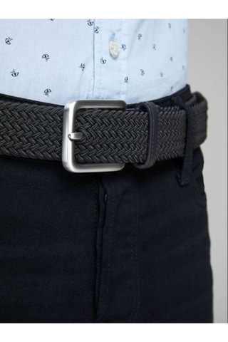 Jack & Jones Jacsprıng Woven Belt Noos Erkek Siyah Kemer - 12118114