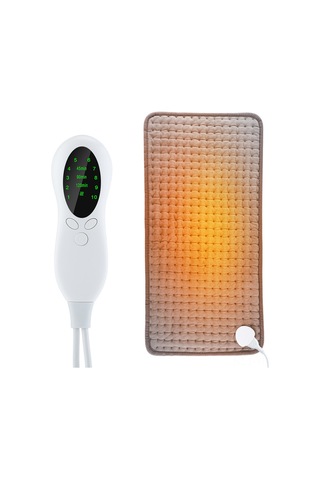 Yifomall 30x60cm Evcil Isıtıcı Yastık - 10 Seviye Sıcaklık Kontrolü Ve 3 Zamanlayıcı Seçeneği İle Fizyoterapi Isıtıcı, Avrupa Standartı 220v