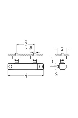 Artema Aquaheat A47160 Ss3 Duş Bataryası Krom