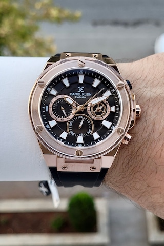 Daniel Klein Dkgnct1813 Erkek Kol Saati Rose Gold