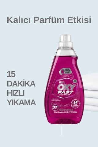 Mr.oxy Fast Hızlı Yıkama Sıvı Çamaşır Deterjanı Renkliler&siyahlar