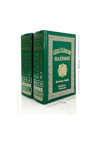 Seda Yayınları Gizli İlimler Hazinesi 2 Cilt Küçük Boy Havas İlmi