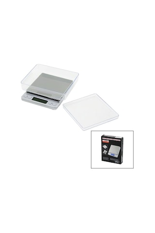 Superior Mini I-2000 Hassas Tartı 3000 G / 0.1 G Şeffaf Kapaklı