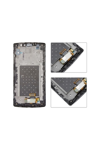 LG Uyumlu G4 Mini H735 Lcd Ekran Dokunmatik Siyah Çıtalı
