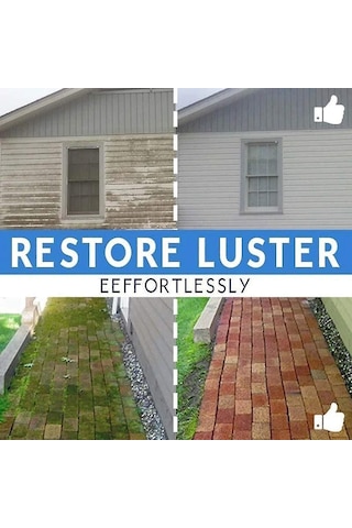 Gajeena Yüksek Basınçlı 2'li Araç Ve Bahçe Yıkama Nozulu - 70cm Uzunluk, Paslanmaz Alüminyum