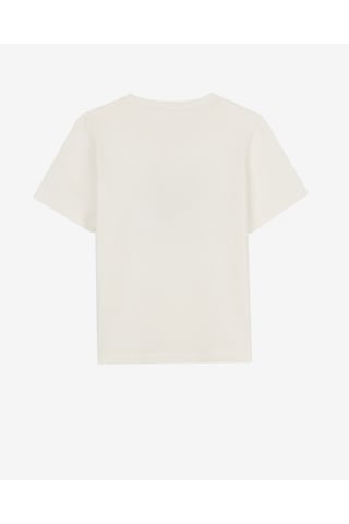 Skechers G Regular Hearty T-shirt Büyük Kız Çocuk Beyaz Sk2620130-3855