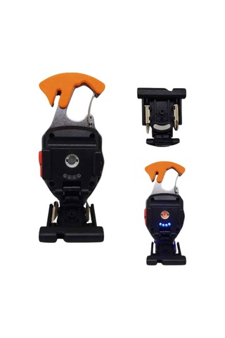 El - 925 - Feneri Led Anahtarlık Çok Fonksiyonlu Mini - Dpmıx-hb - Çakmak Özellikli Çok Renkli